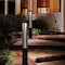 Gardenised Round Black LED Garden Aluminum Light, Decorative Outdoor Bollard Light QI004596 - alternate 6